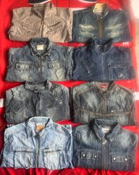 Denim unbranded jackets 24 pieces