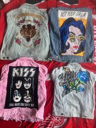 Denim unbranded jackets 15 pieces