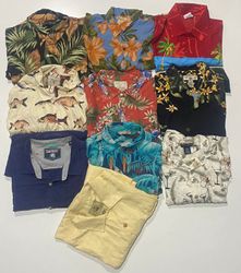 Hawaiian Shirts 10 Pcs
