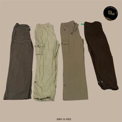 Pantalons Cargo Y2K Crème – Chic Utilitaire avec u..