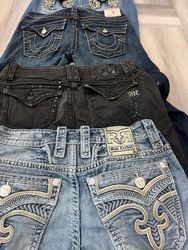 Miss Me/True Religion/Rockrevival Jeans-46pcs