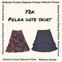(FF-890) Y2k polka dot skirts
