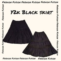 (FF-896) women in black themed skirts