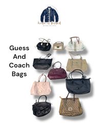 Luxurious Coach And Guess Bags