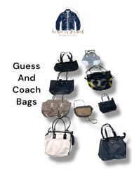 Luxurious Coach And Guess bags