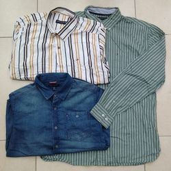 ZH0011 Tommy Hilfiger Shirts - 27 Pcs