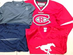 ZH0014 Reebok Sports T-shirts - 9 Pcs