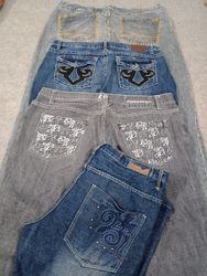 HD811 Jeans baggy oversize pour hommes - 11 pièces