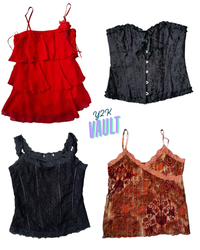 Y2k Corsets & Flirty cami tops (YV-186)