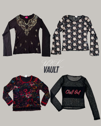 2000s Long sleeve tops bundle (YV-187)