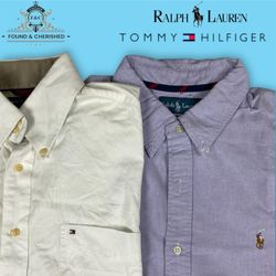 Ralph Lauren & Tommy Hilfiger Shirts 50-pcs (fnc-8..