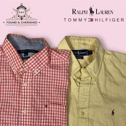 Ralph Lauren & Tommy Hilfiger Shirts 30-Pcs(fnc:17..
