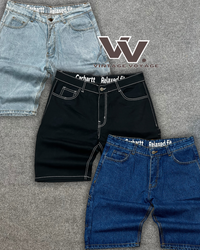 Shorts di jeans stile rework Carhartt MOQ 15 pezzi..