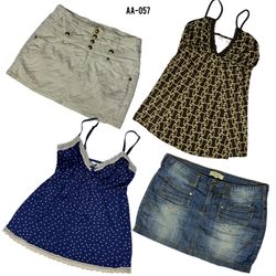 Y2K IT Girl Mix and Match Tops and Skirts (AA-057)