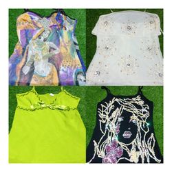 Y2k Tank Top 10 PIECES    ( Bandal 26)
