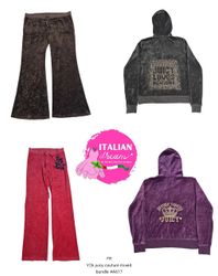 Paquete mezclado de Y2K Juicy Couture