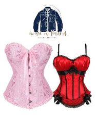 Romantischer Core-Stil Bustier Korsetts 100 Stück