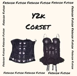 Conjuntos sexy core FF-906 Y2k mistura de marca e ..