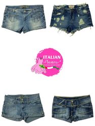 Y2k Denim Signature Shorts