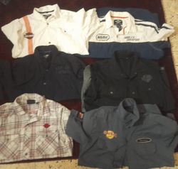 Harley Davidson & Hard Rock cafe Shirt  sleeve les..