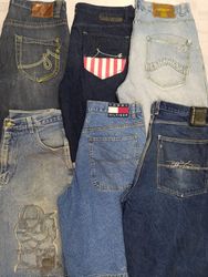 R67 Men Hip Hop Baggy Shorts-13