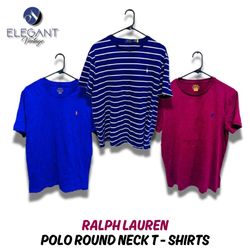 Ralph Lauren Polo Round Neck T - Shirts - 20 piece..