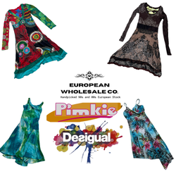 European Colorful  dresses ft. Desigual(EWC99)"Wit..