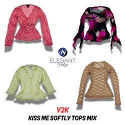 Y2K Kiss Me Softly Tops Mix - 12 Teile - EV0362