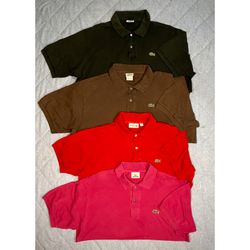 Lacoste polo T shirts