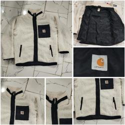 Rework style Sherpa Fleece Jacket