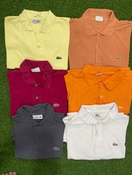 Camisetas Lacoste 7 Unidades