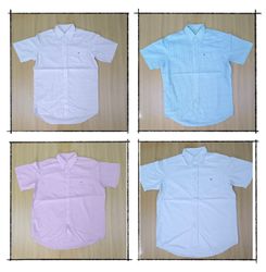 JA 0259 Vintage Lacoste Half Sleeves Shirt- 10 pie..