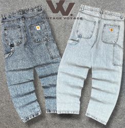 Jeans de denim estilo rework Carhartt MOQ 10 peças..
