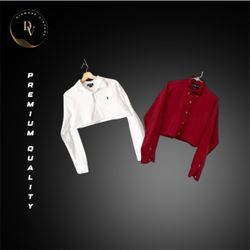 Überarbeitetes Polo Ralph Lauren Cropped Top 25 St..