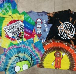 ZH0040 Camisetas Tie Dye - 20 Pcs