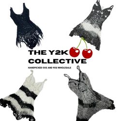 00s UK Summer Festival Crochet Tops and ..