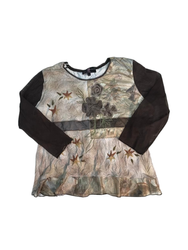 Long sleeves mesh top 60 pieces