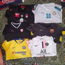 Football T shirt B18 15pcs mix