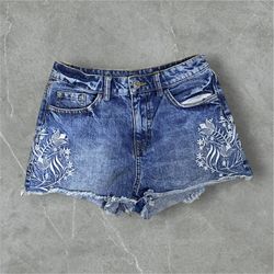 Denim shorts for women