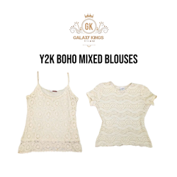 Blouses mixtes Y2k BoHo