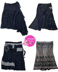 Conjunto básico de faldas Y2K Boho Chic Grunge