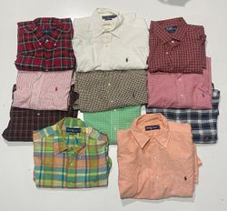 Men Polo Ralph Lauren Shirts 29 Pcs