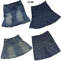 Y2K Britney Era Denim Midi Skirts (AA-068)