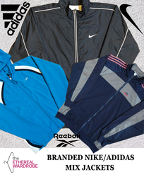 Branded Jackets Including Nike, Adidas, Reebok, Pu..