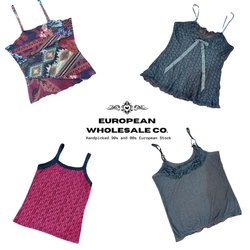 Y2K European Fairycore Cami Tops Mix (EWC53)