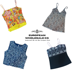Y2K European Cami Tops Mix (EWC57)