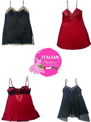 Y2k Red and Black Nighty