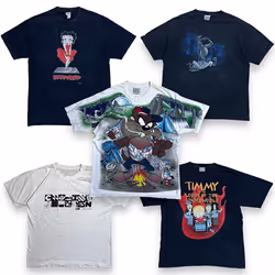 Printed T-shirts 100pcs