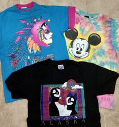 ZH0053 Vintage Einzelnähte T-Shirts - 20 Stück