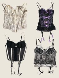 " Rebel Chic " x Y2K Corsets S-1084